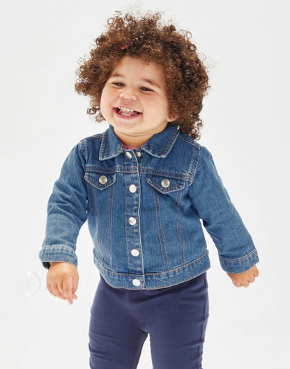 Baby Jeansjacke mit Personalisierung