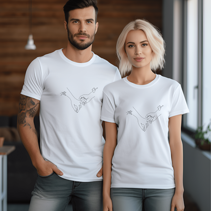 Personalisiertes Paar T-Shirt