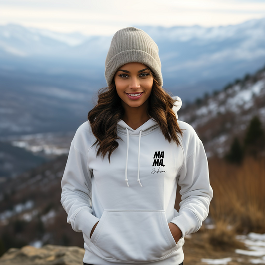Personalisierter Mama Hoodie mit Name