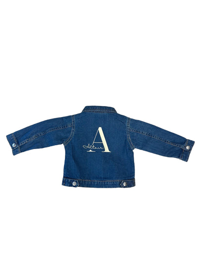 Baby Jeansjacke mit Personalisierung