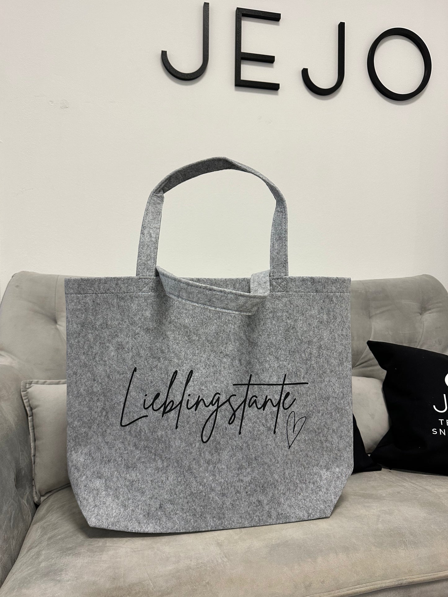 Filz Shopper mit Personalisierung